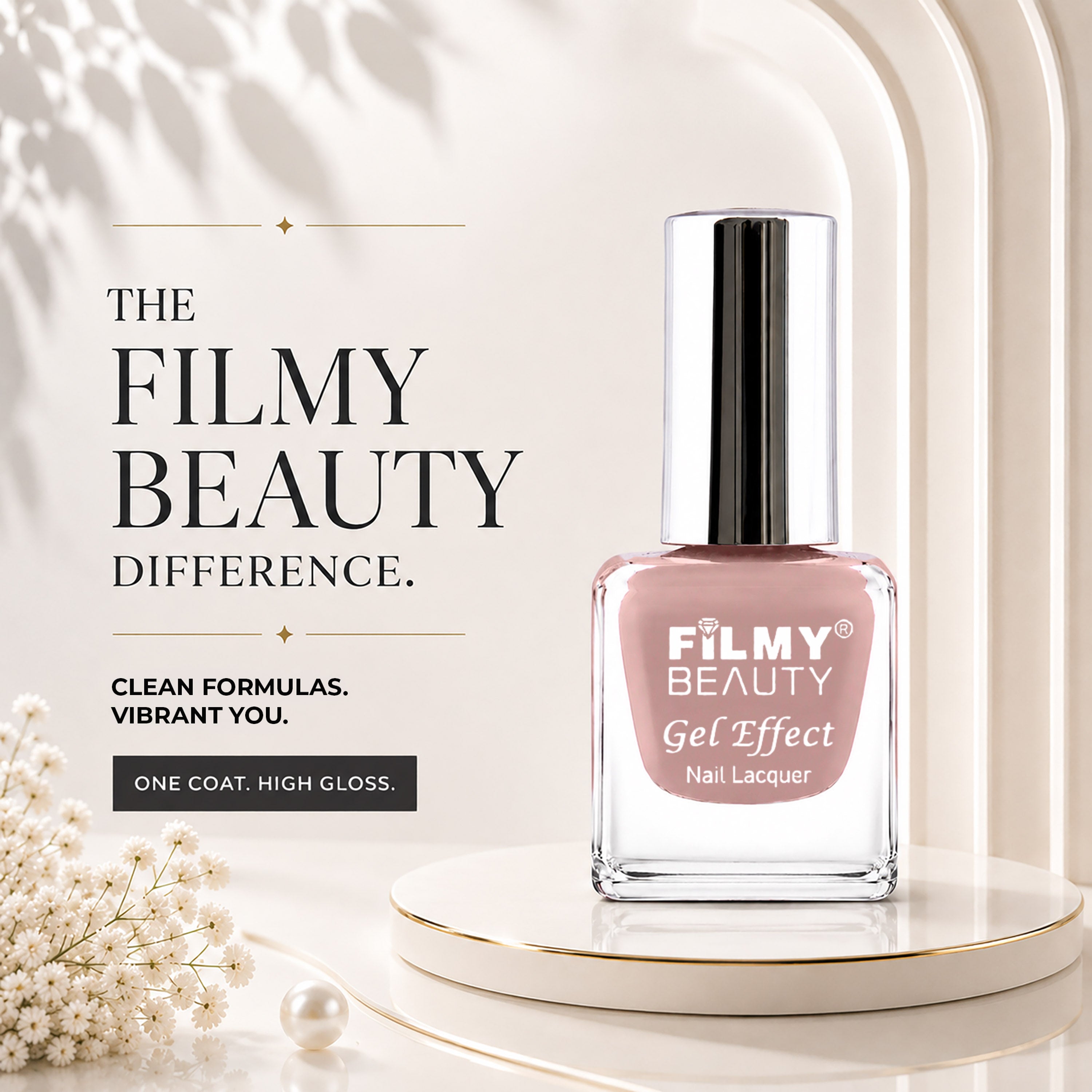 Gel Nail Polish - Nude Heart