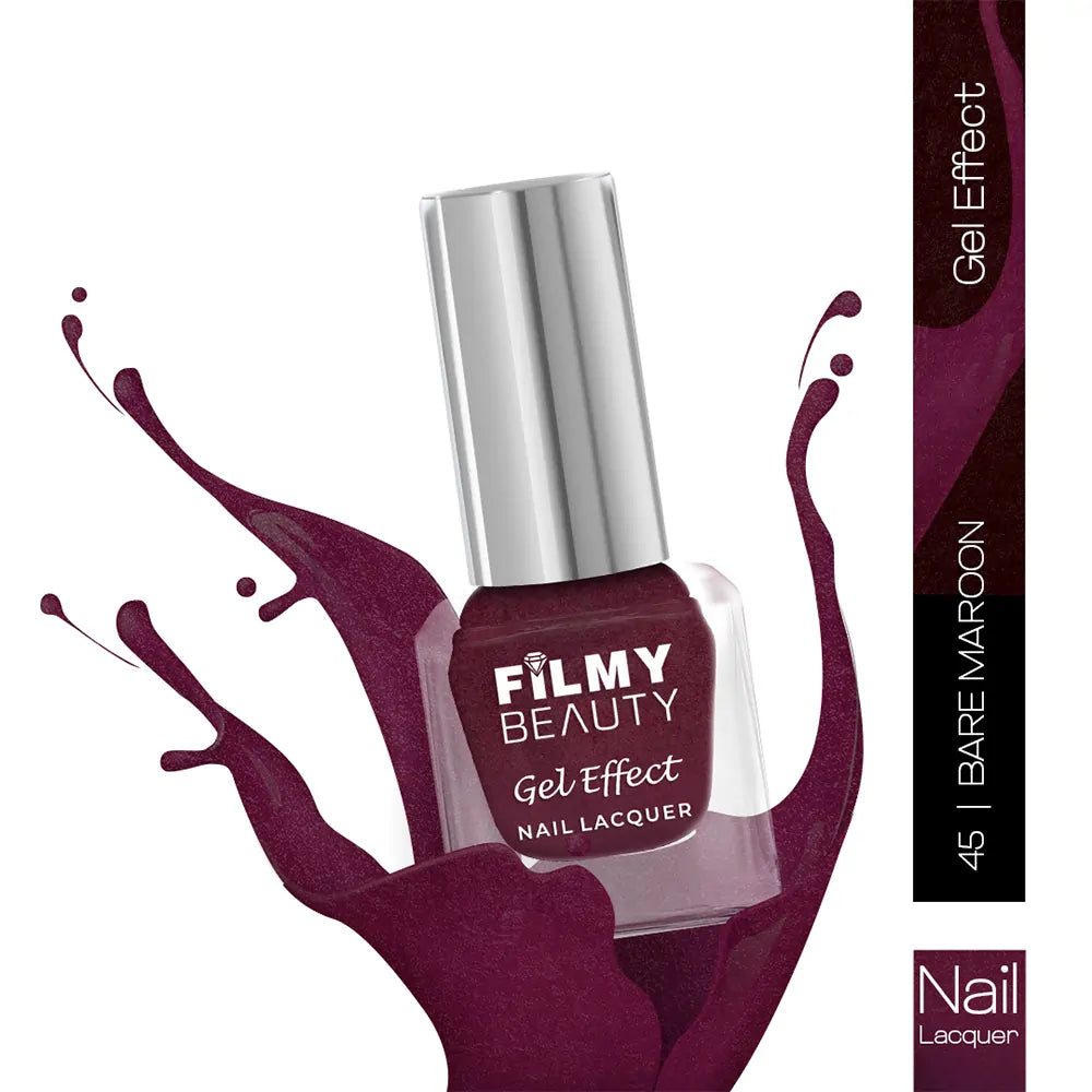 Gel Nail Polish - Bare Maroon