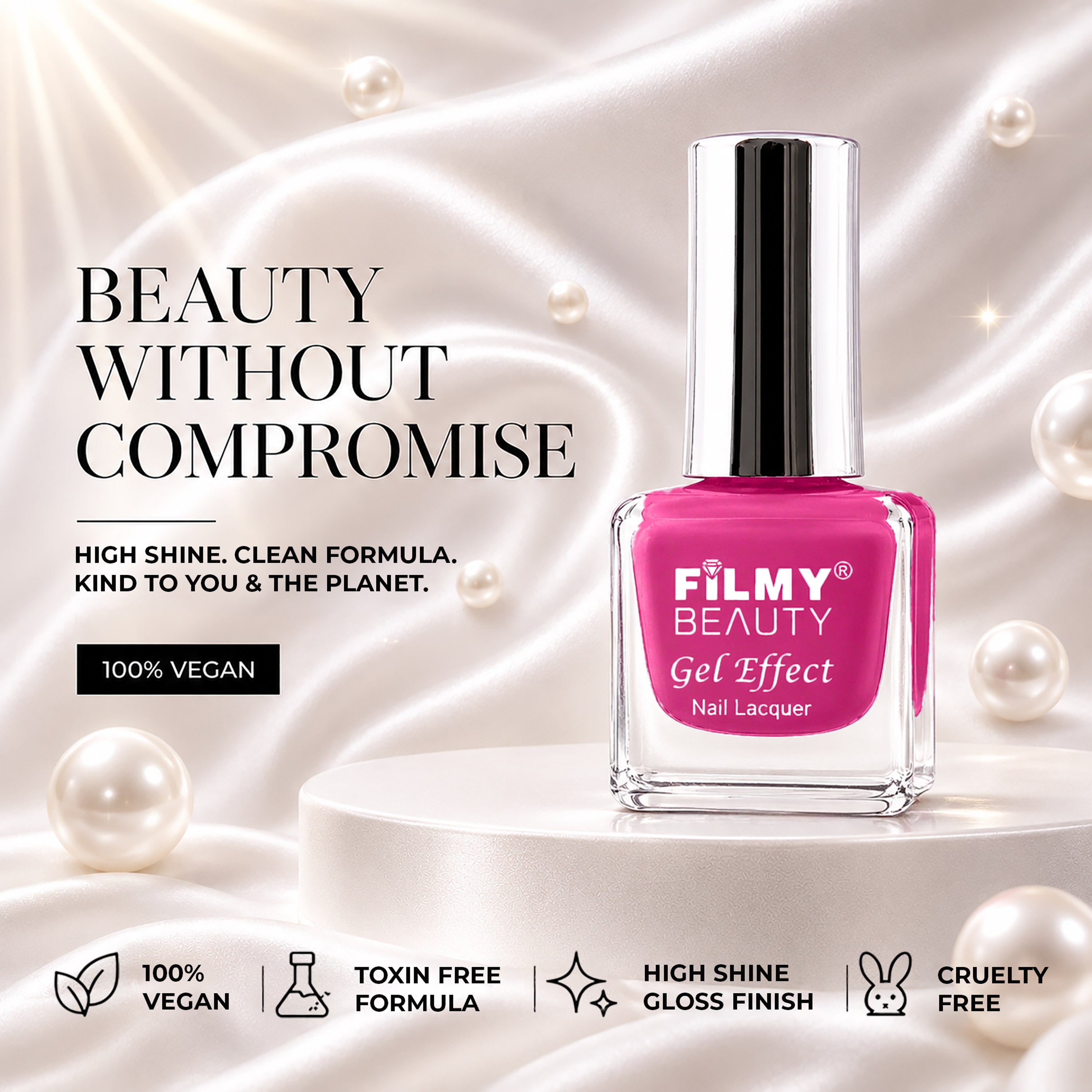 Gel Nail Polish - Cosmo Pink