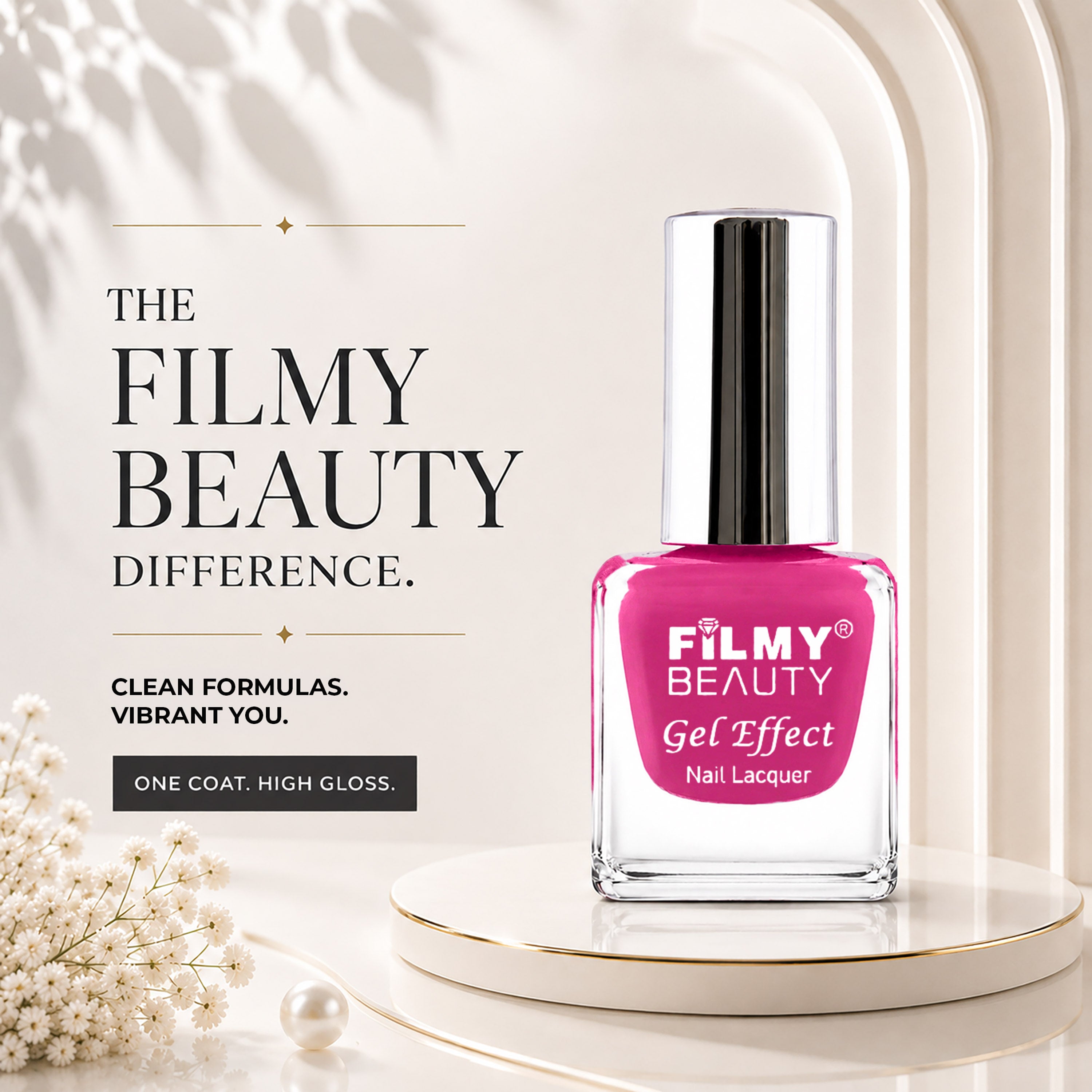 Gel Nail Polish - Cosmo Pink