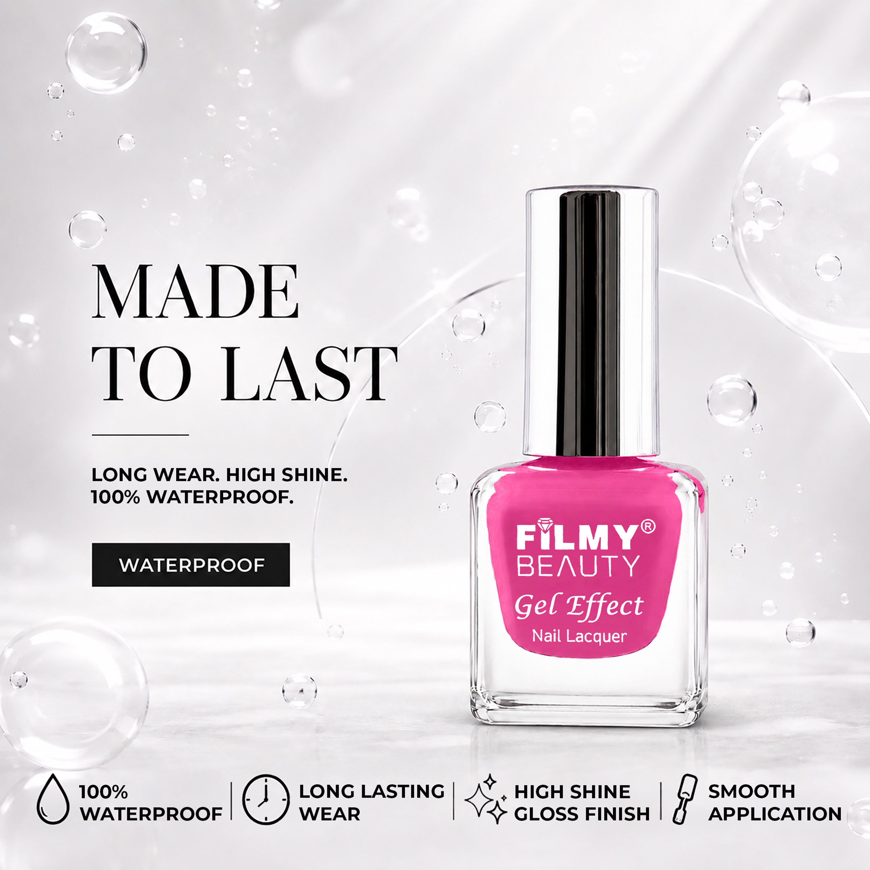 Gel Nail Polish - Cosmo Pink