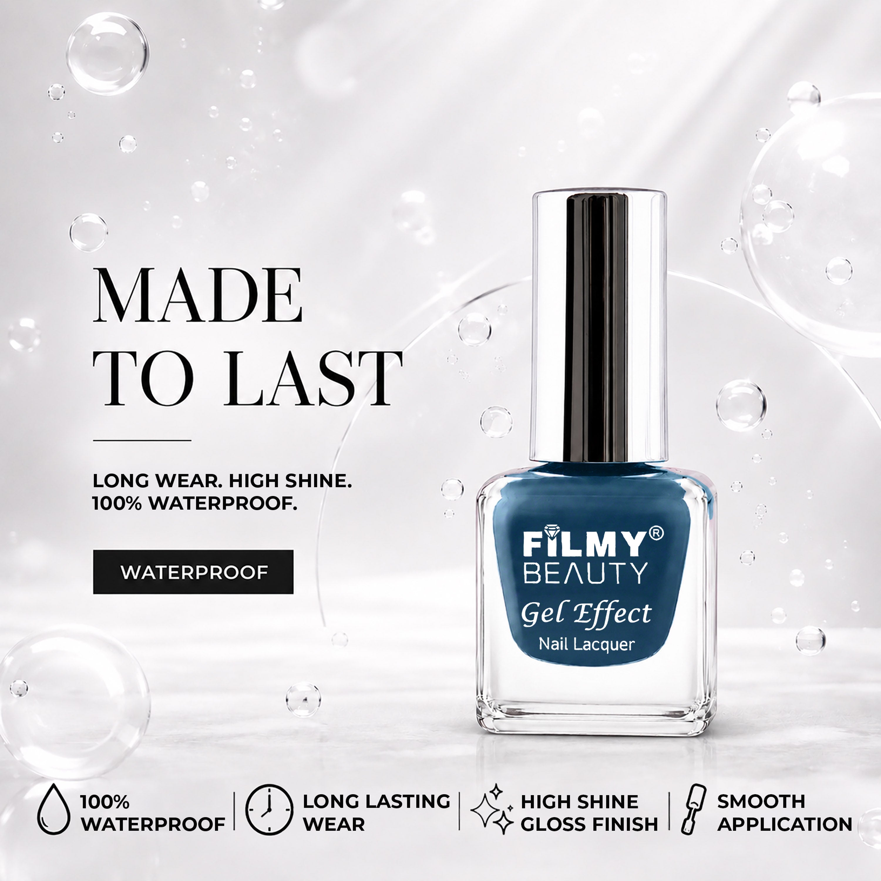 Gel Nail Polish - Blue Luna