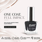 Gel Nail Polish - Black Out