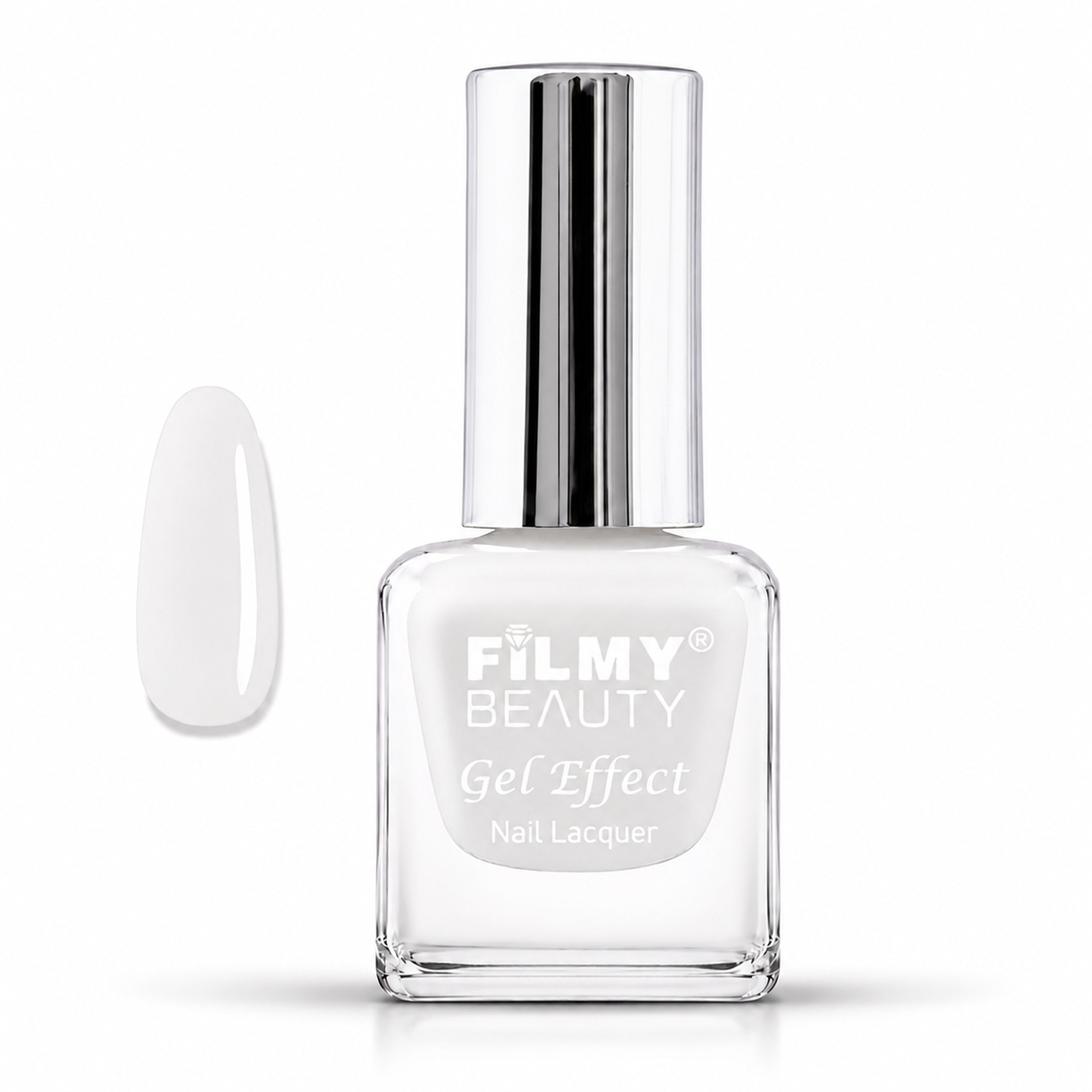 Gel Nail Polish -  White Luster