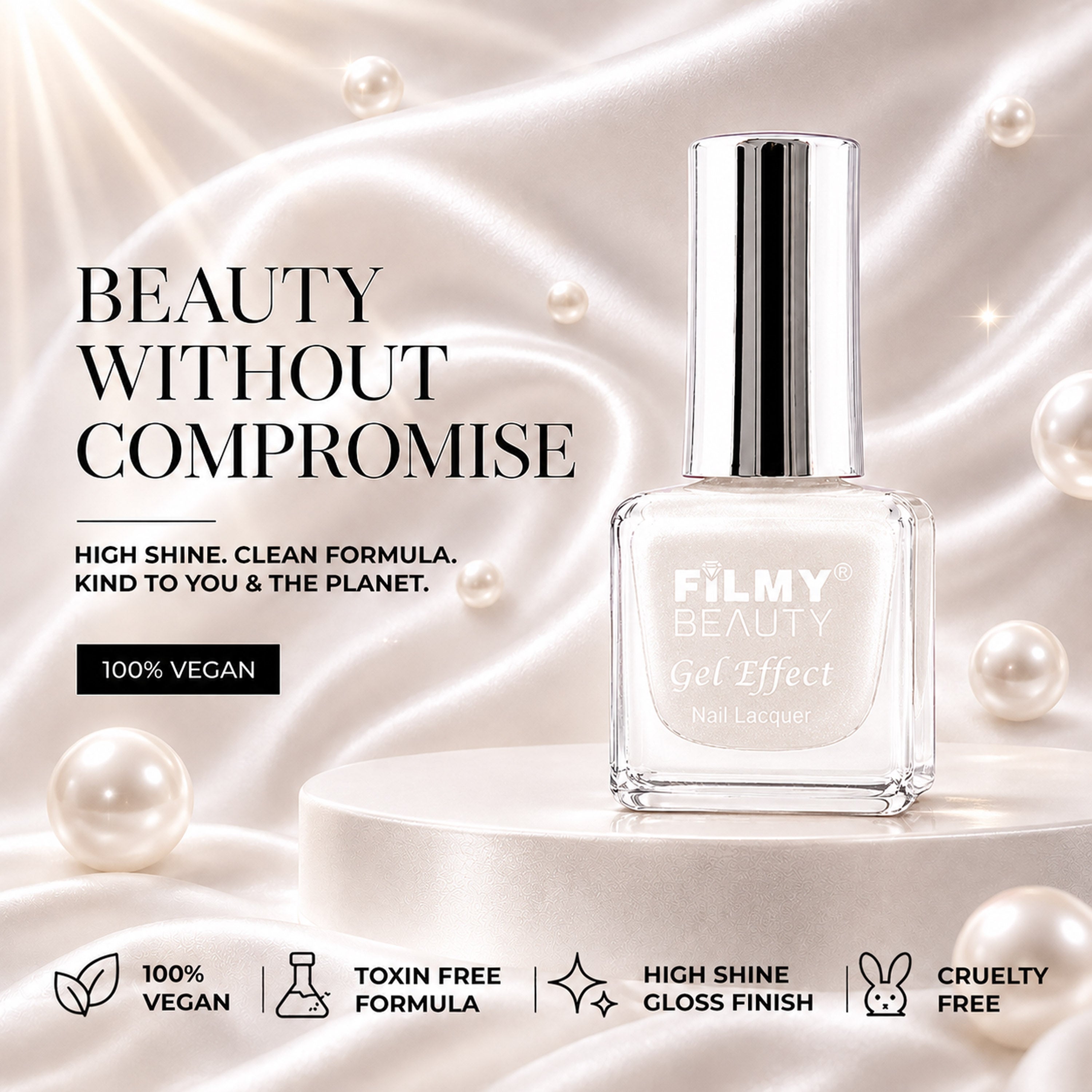 Gel Nail Polish - Pearly Moon