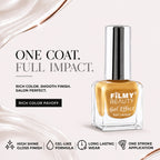 Gel Nail Polish - Gold Glow