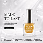 Gel Nail Polish - Gold Glow