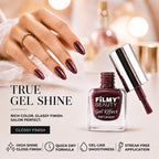 Gel Nail Polish - Bare Maroon