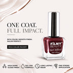 Gel Nail Polish - Bare Maroon