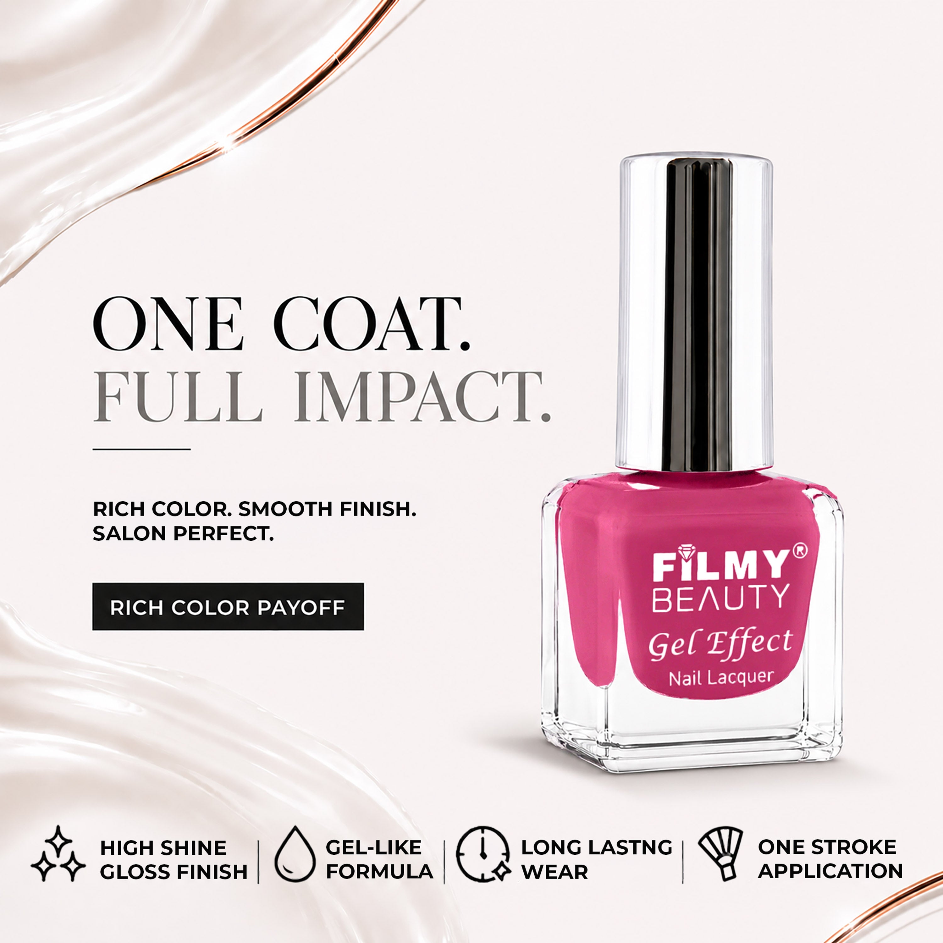 Gel Nail Polish - Pink Sand