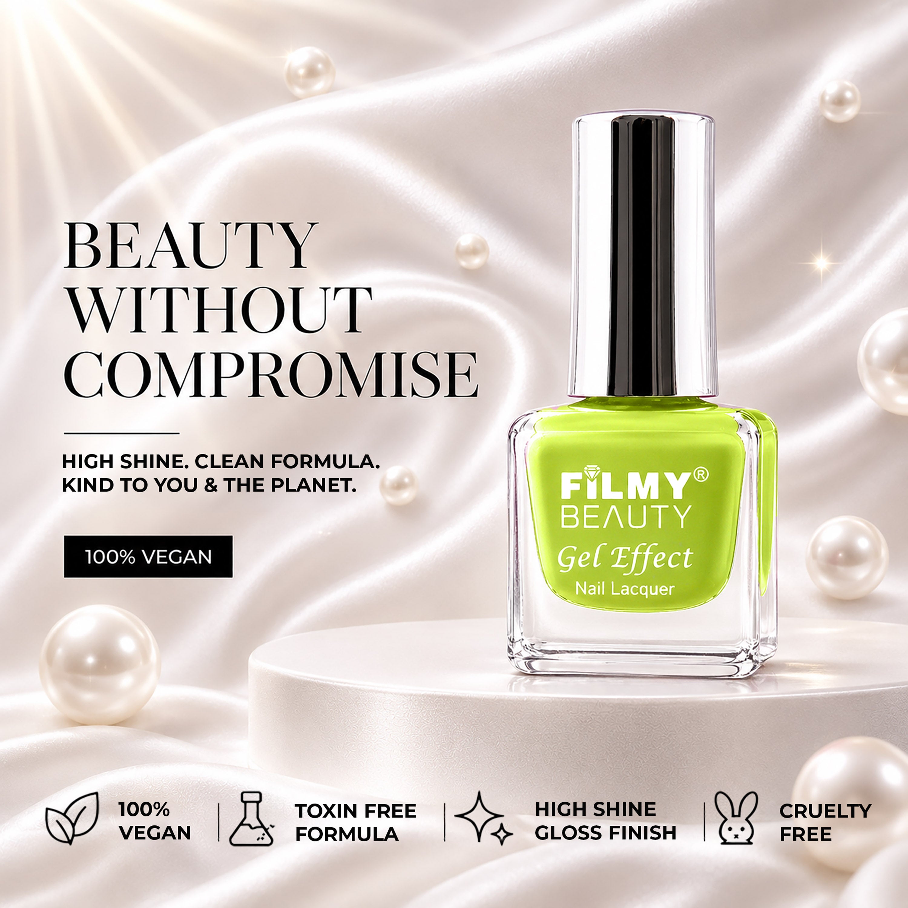 Gel Nail Polish - Neon Green