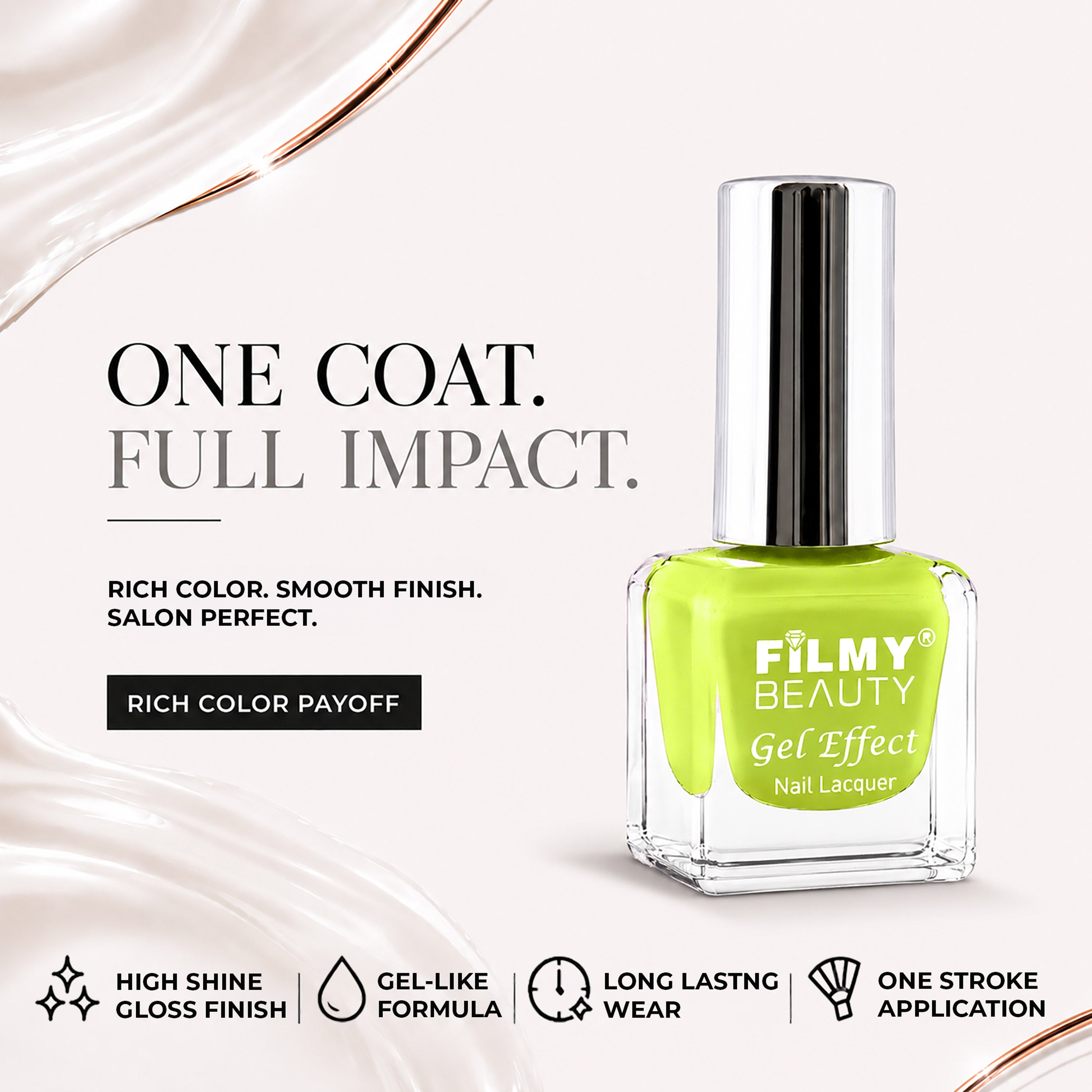Gel Nail Polish - Neon Green