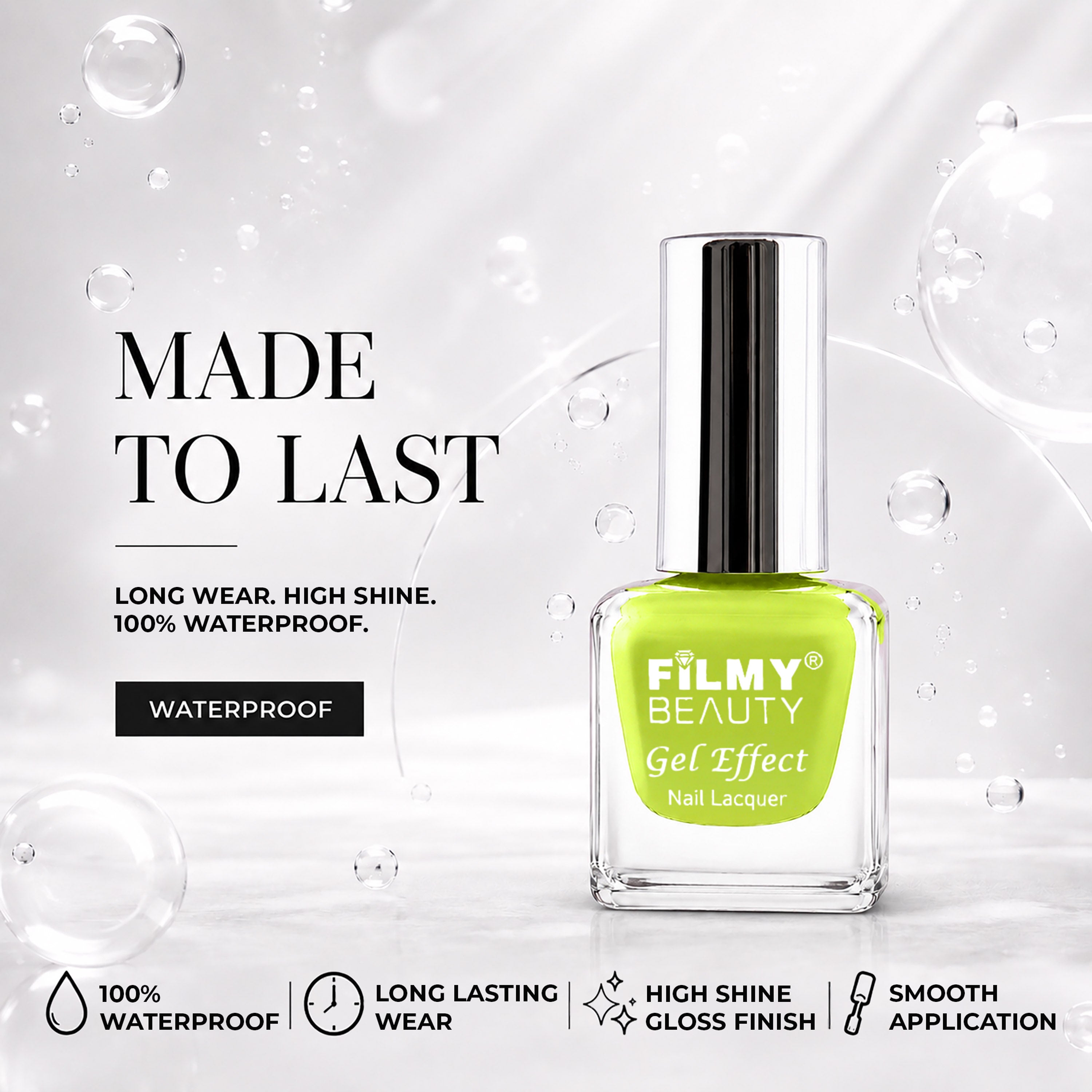 Gel Nail Polish - Neon Green