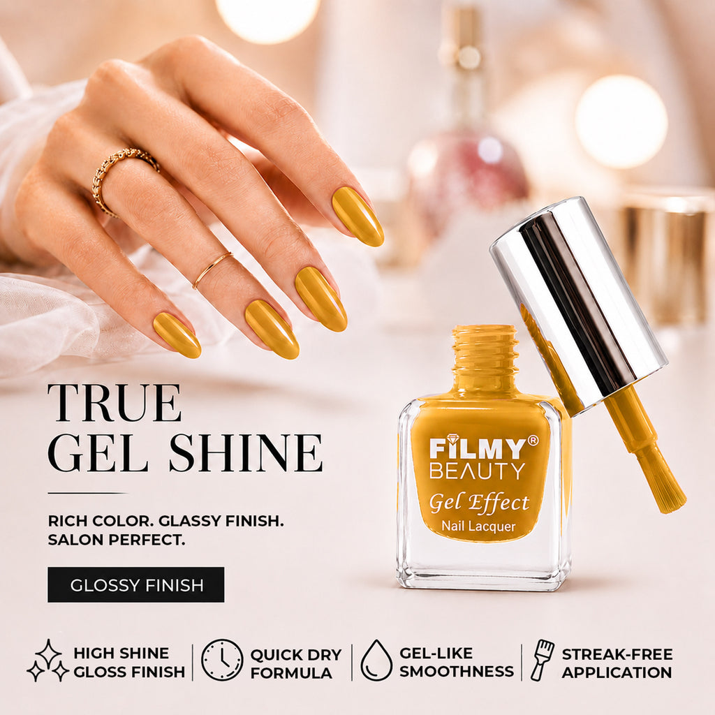 Gel Nail Polish - Turmeric Yellow