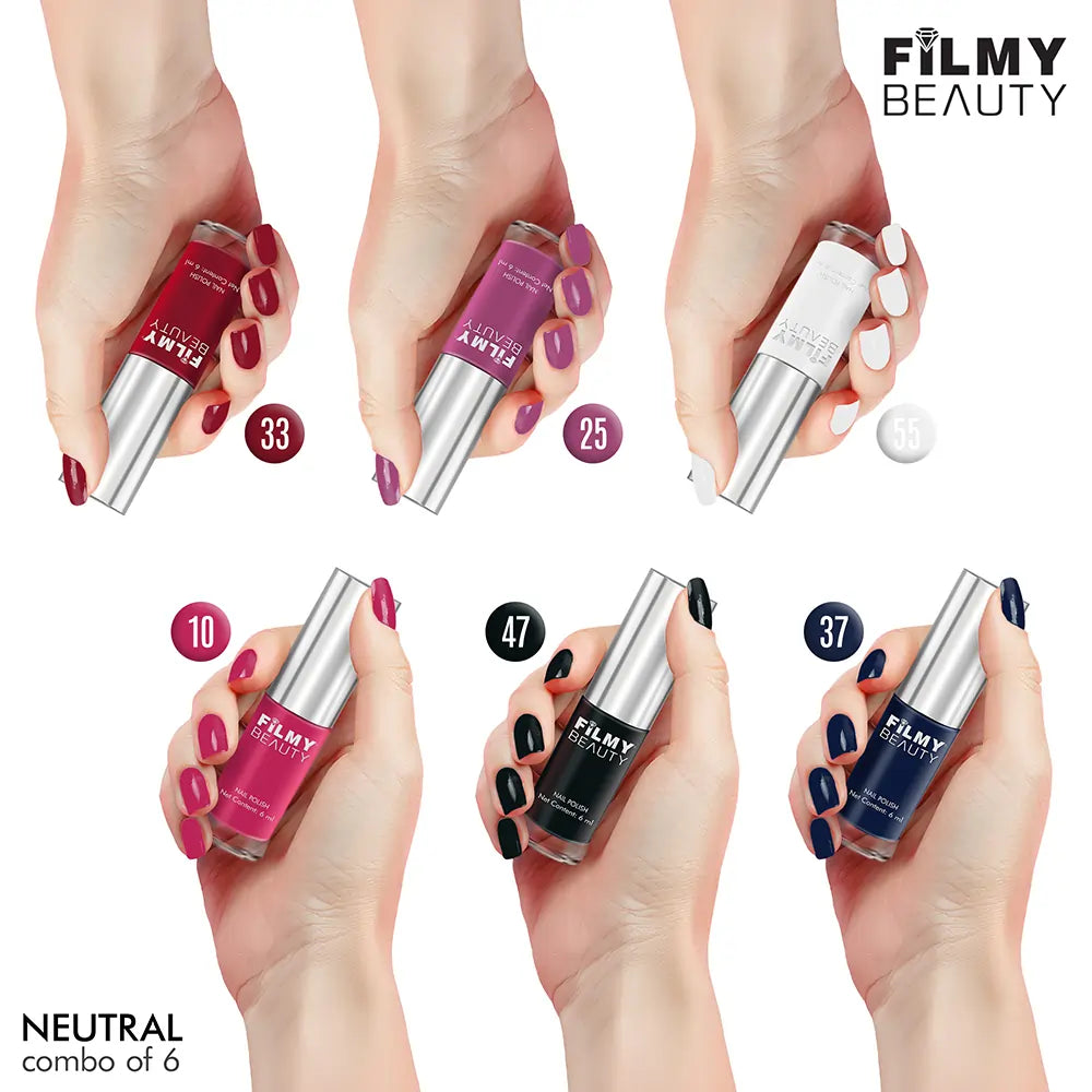 Neutral - Pack of 6