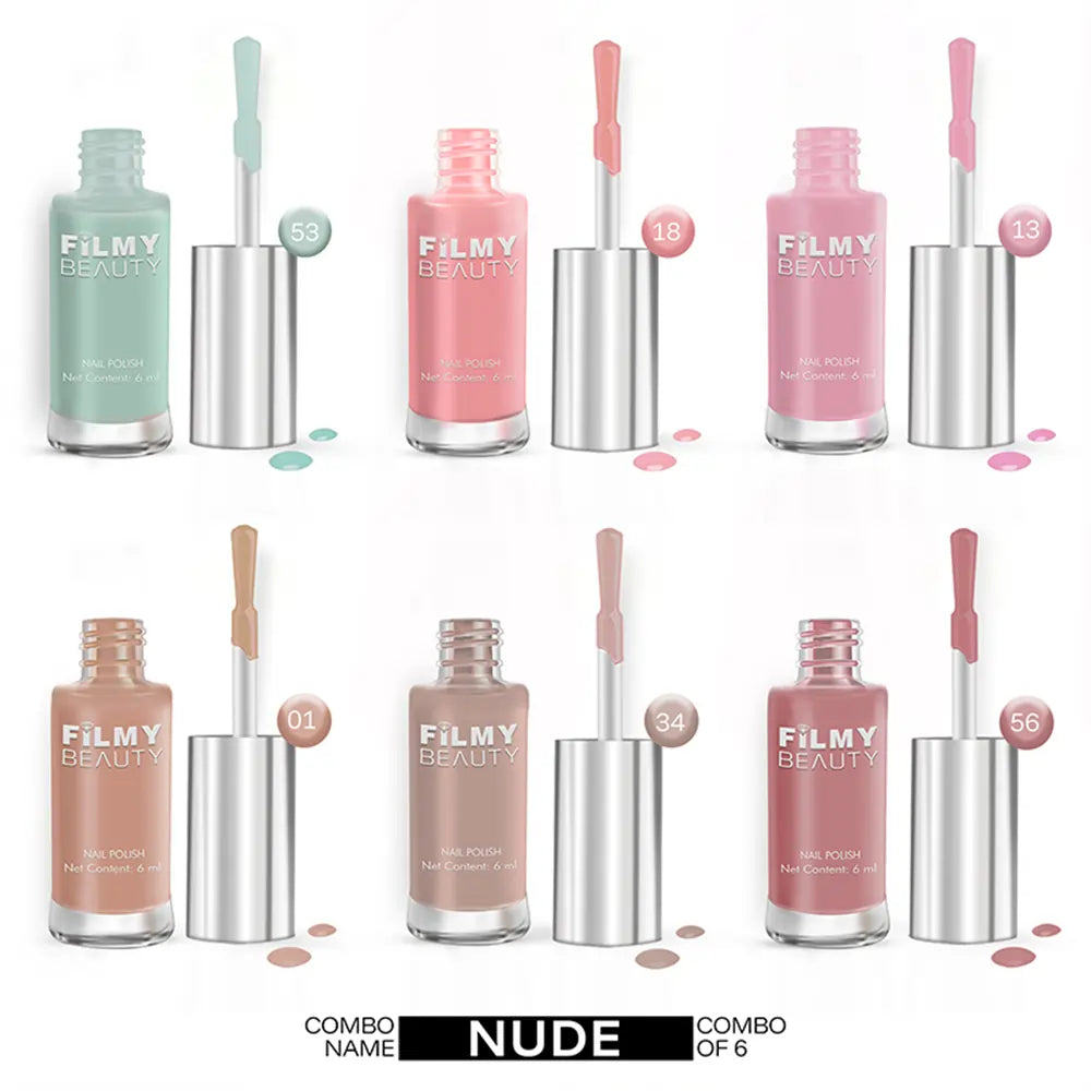 Nude - Pack of 6