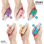 Pastel - Pack of 6