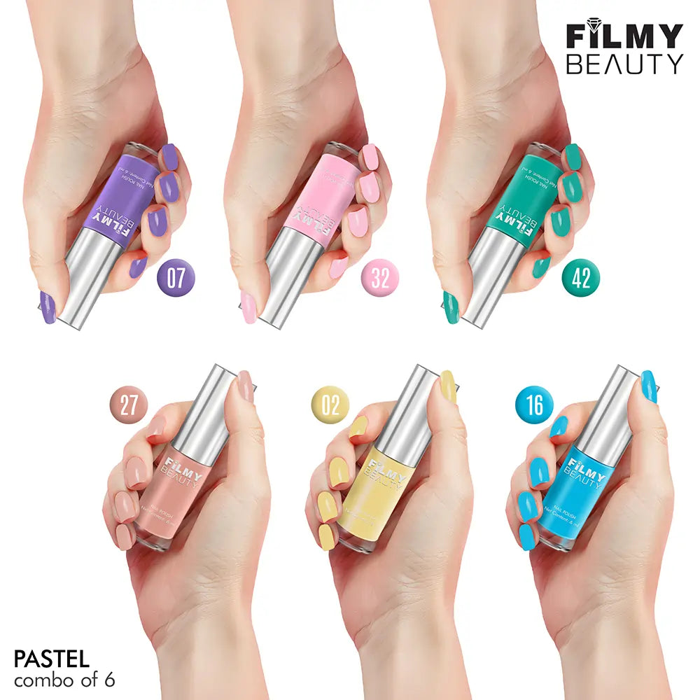 Pastel - Pack of 6