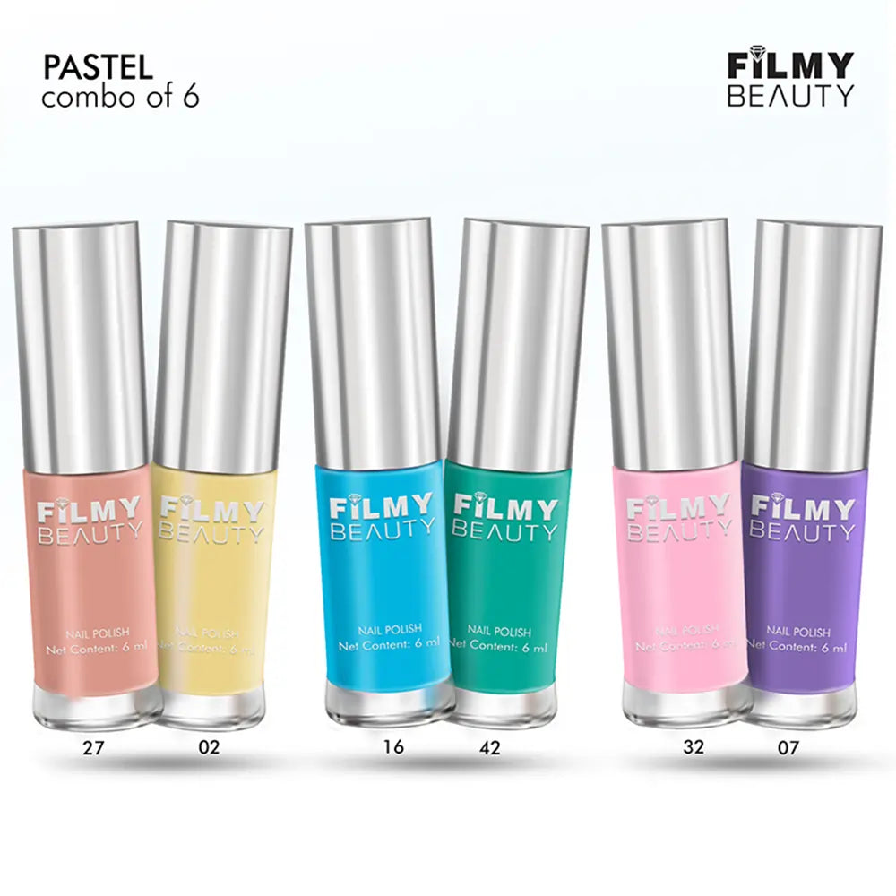 Pastel - Pack of 6