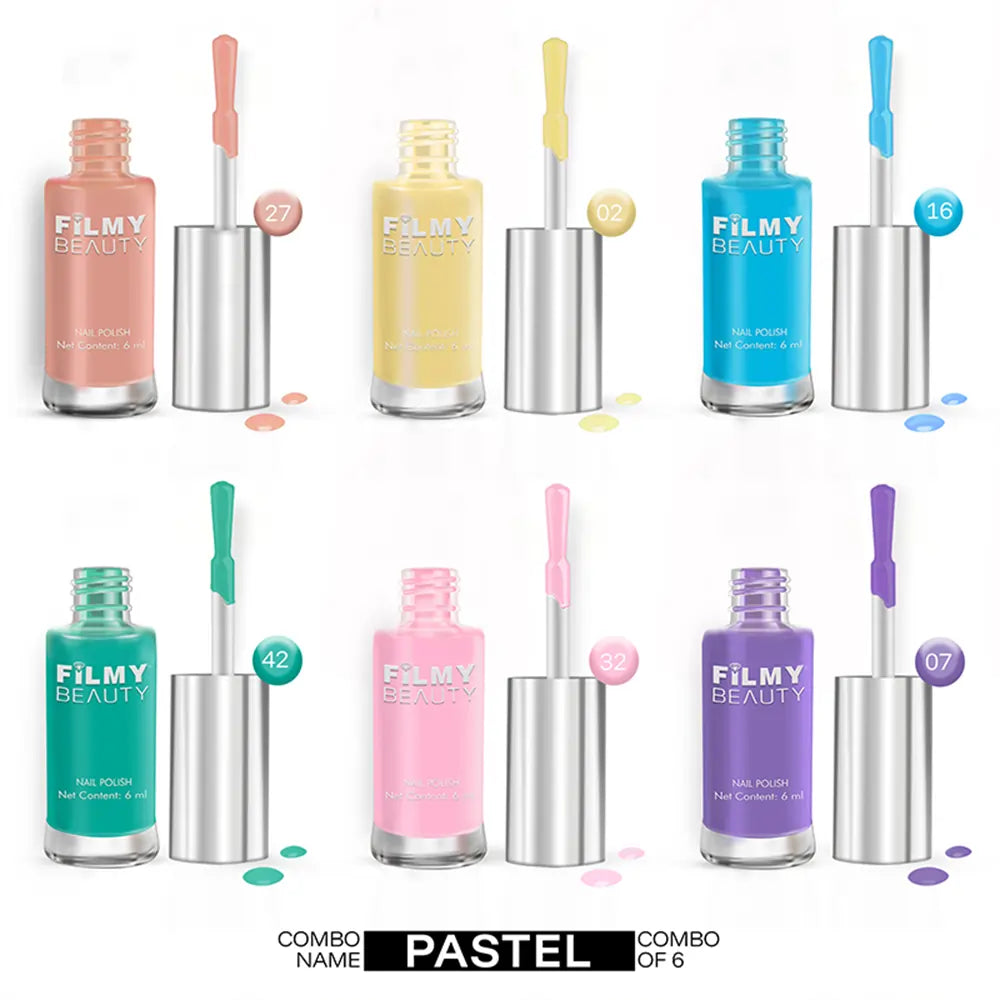 Pastel - Pack of 6