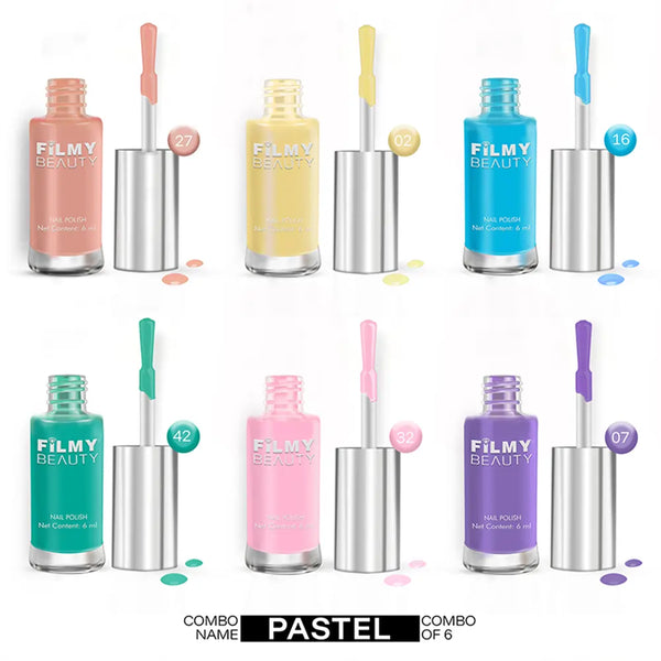 Pastel - Pack of 6